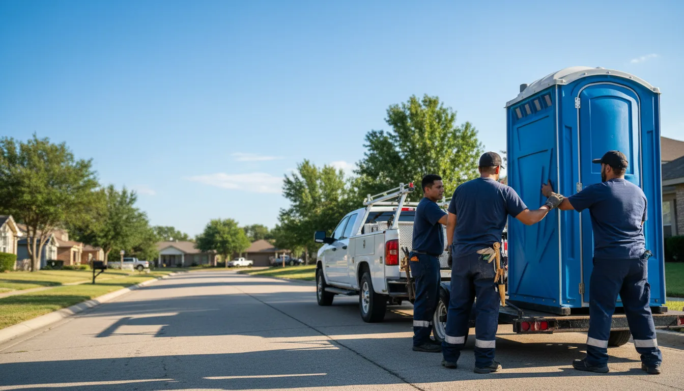 Portable Toilet Rental in Mount Pleasant, AR near me